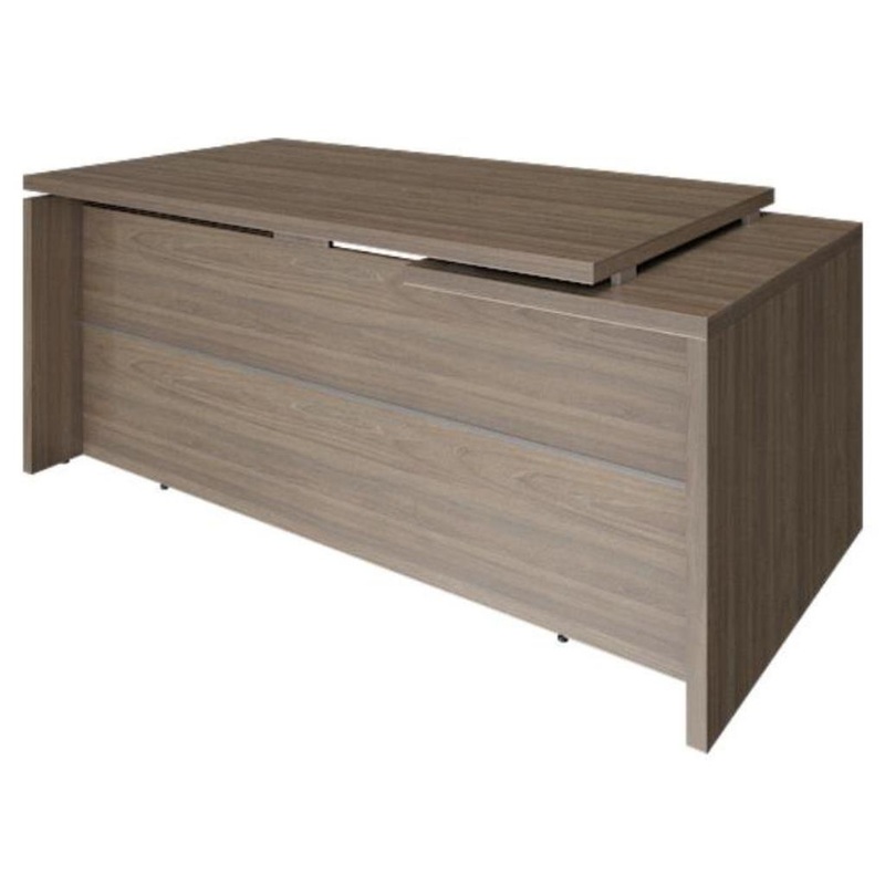 Изображение товара Стол руководителя Yalta левый из ЛДСП 1800х900 мм с регулируемыми опорами