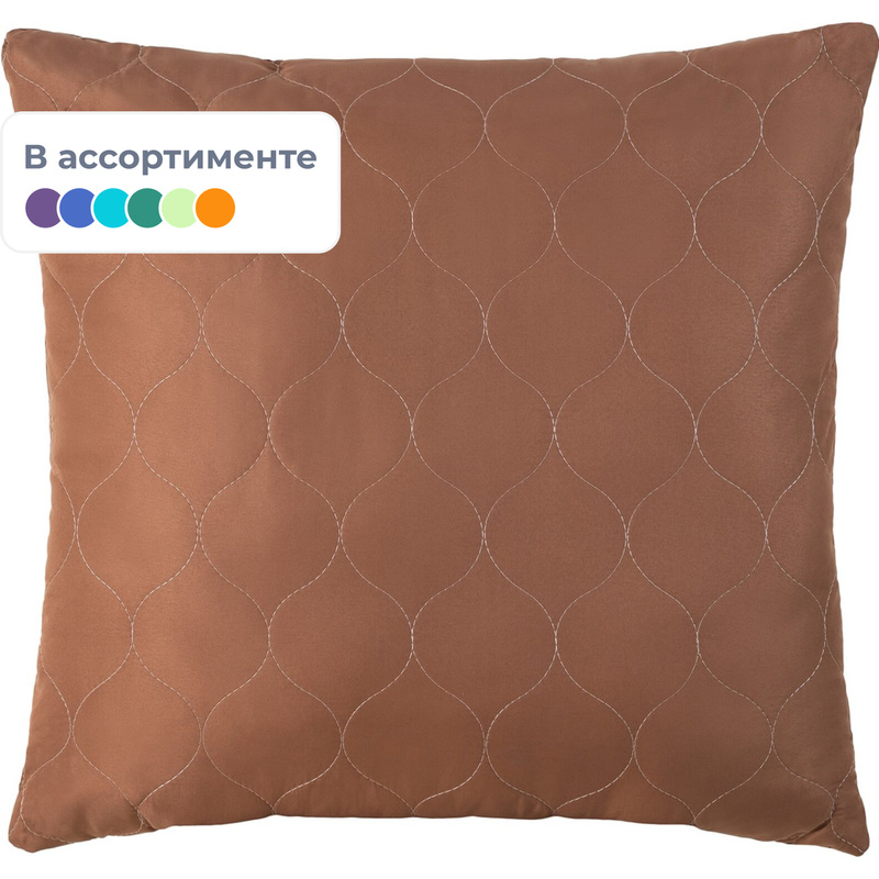 Изображение товара Подушка для сна Эльф Палитра 68x68 см микрофибра полиэфирное волокно