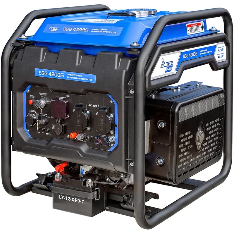 Изображение товара Бензиновый инверторный генератор TSS SGG 4200Ei 4,2 кВт с электропуском