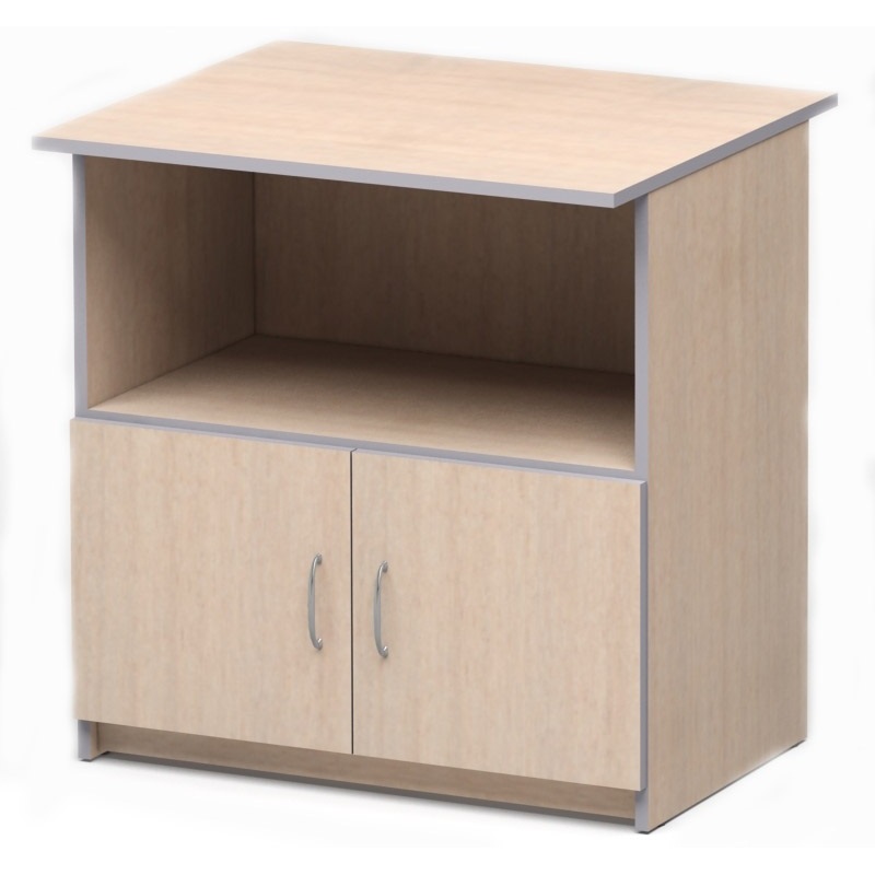 Изображение товара Тумба под оргтехнику СП-Бюджет 2558 дуб шамони светлый 720х600х740 мм