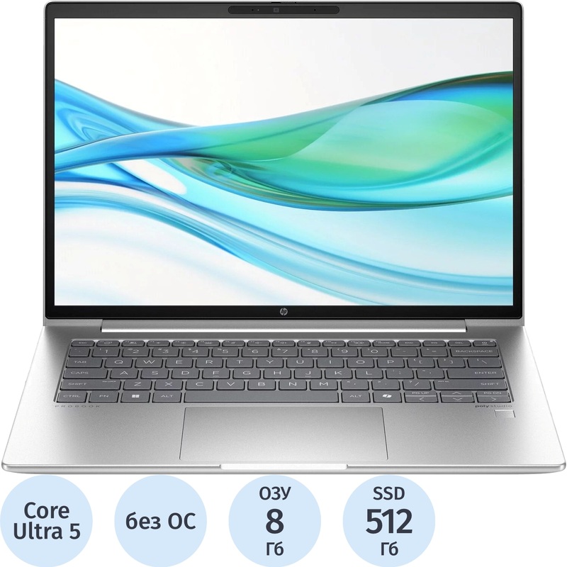 Изображение товара HP ProBook 440 G11 14 Silver - мощный бизнес-ноутбук без ОС