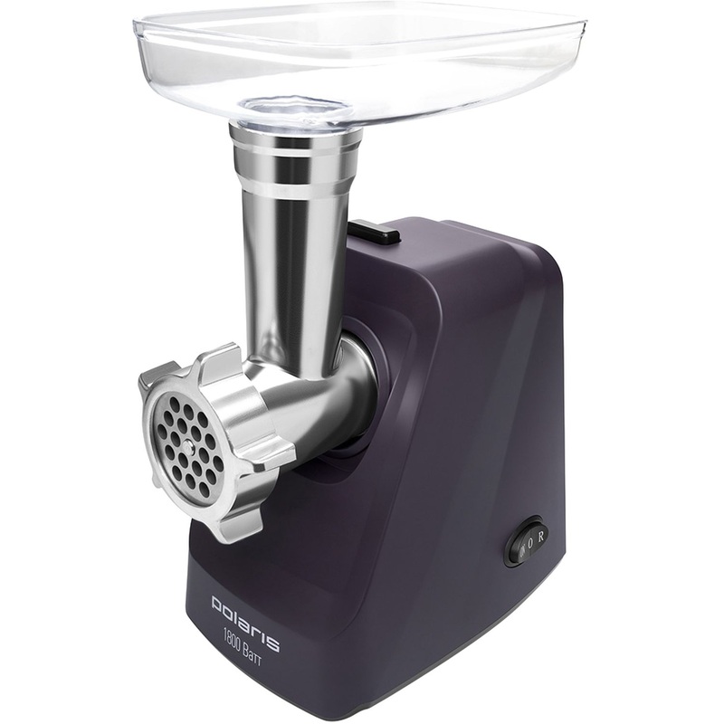 Изображение товара Мясорубка Polaris PMG 1852 RUS мощная, надежная и компактная