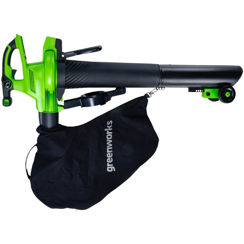 Изображение товара Воздуходув аккумуляторный Greenworks GD40BVIIK4 (2406907UB)