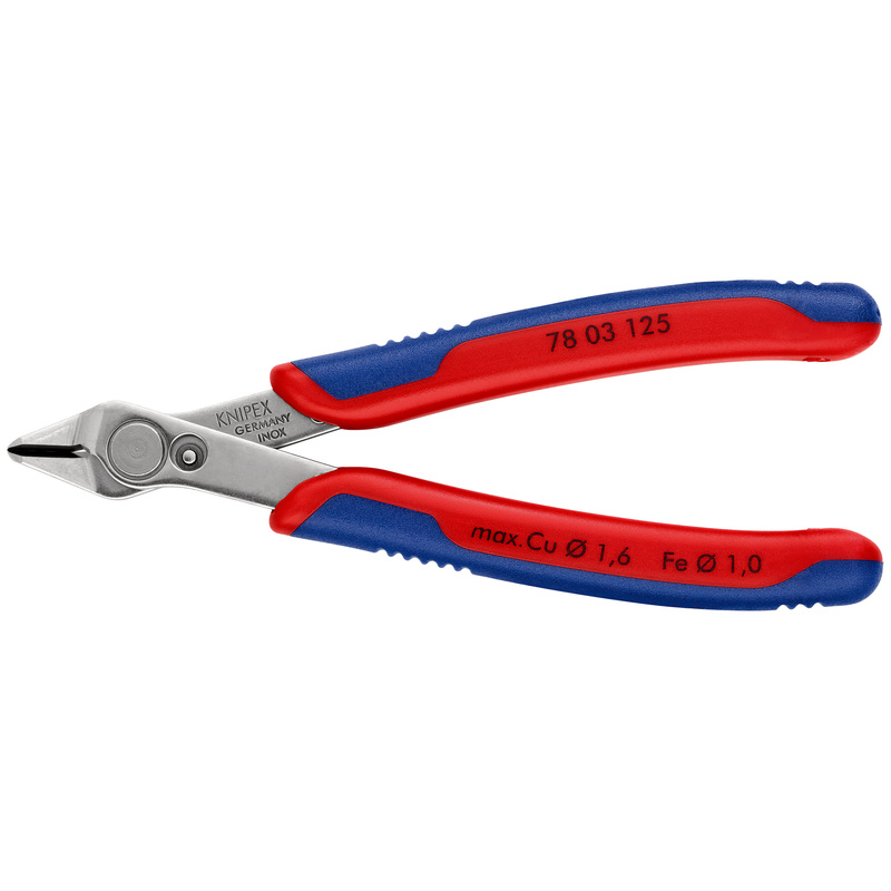 Изображение товара Бокорезы прецизионные L-125 мм Electronic Super Knips KNIPEX (KN-7803125)