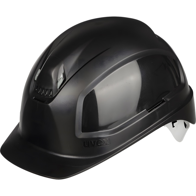 Изображение товара Каска защитная Uvex Феос В-WR черная с храповым механизмом