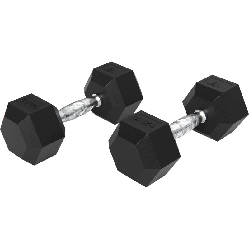 Изображение товара Набор гантелей DFC DB001-32.5 гексагональные 2 шт по 65 кг