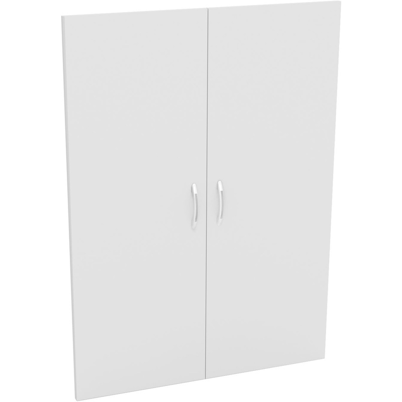 Изображение товара Двери Комус Мебель Easy Director белый жемчуг 844х1176 мм комплект 2 шт