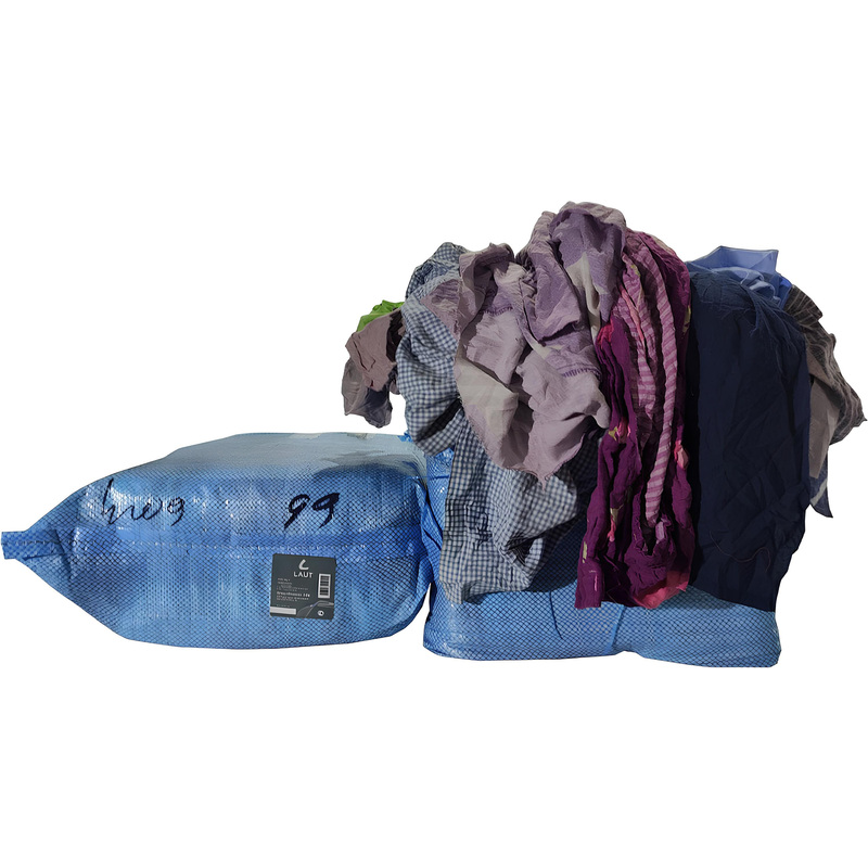 Изображение товара Ветошь постельная цветная 10 кг для полировки и очистки