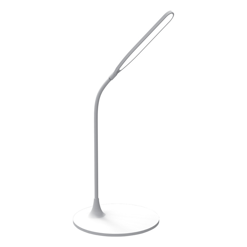 Изображение товара Настольный светильник Gauss Qplus GTL502 белый с регулировкой яркости и наклона