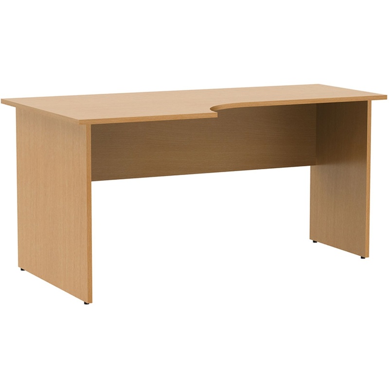 Изображение товара Эргономичный левый стол Этюд Т20.13 из ЛДСП с регулируемыми опорами