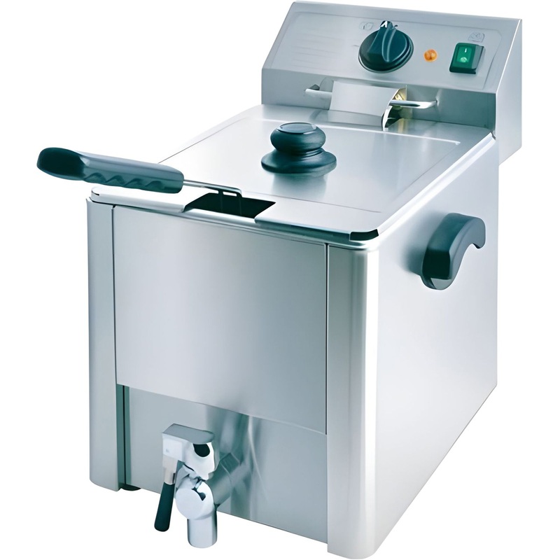 Изображение товара Электрическая фритюрница Viatto HDF8 8л настольная для кафе и фаст-фуда