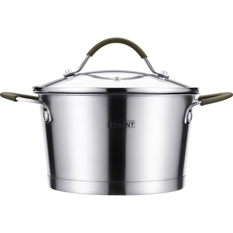Изображение товара Кастрюля Regent inox Linea Oliva 3.2 л нержавеющая сталь с крышкой