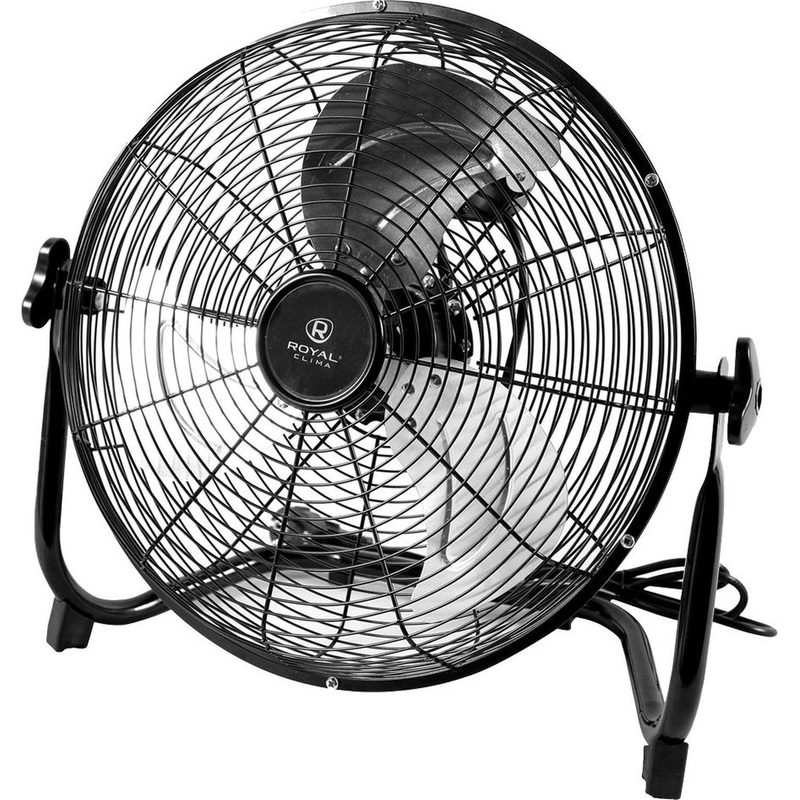 Изображение товара Напольный вентилятор Royal Clima RSF-200M-BL черный 120 Вт 3 скорости