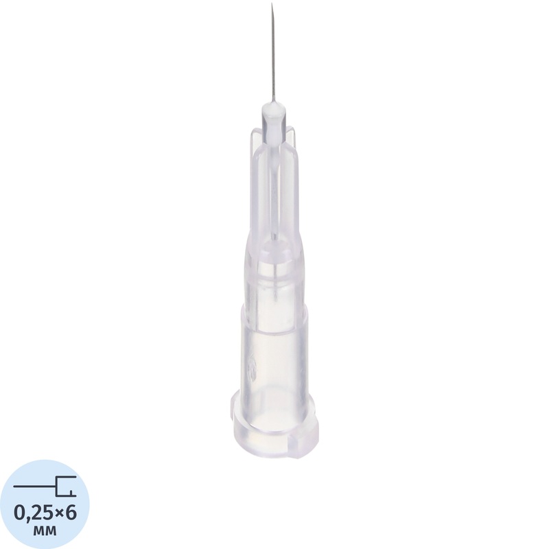 Изображение товара Игла инъекционная Paramed Luer 31G 0.25 x 6 мм 100 шт стерильная