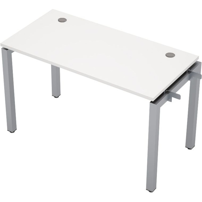 Изображение товара Элемент Avance 6МБН.5168 для офисной мебели 1200х600х750 мм белый или алюминий матовый