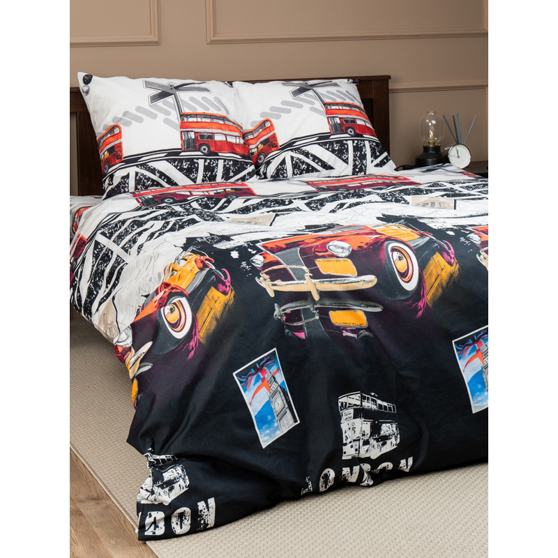 Изображение товара Постельное белье Amore Mio Bridge (евро, микрофибра)