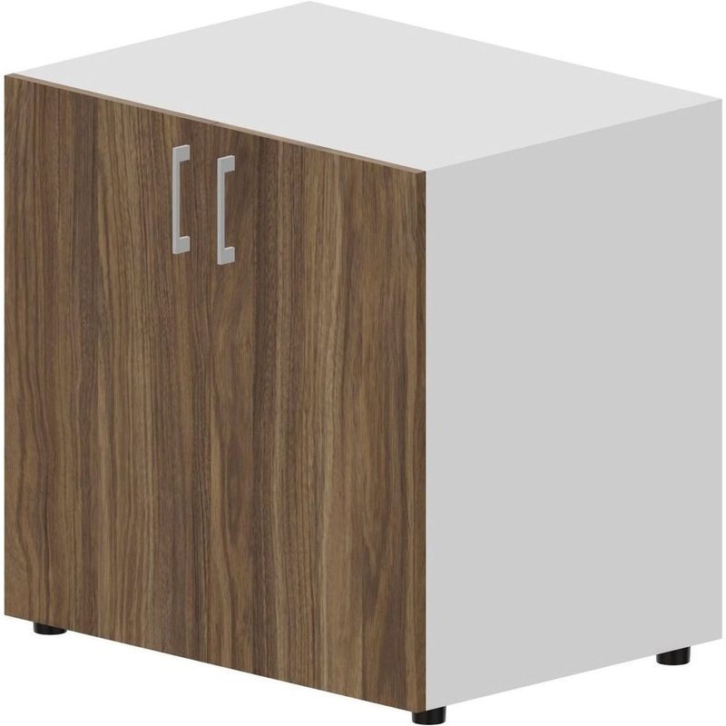 Изображение товара Шкаф для документов Strike OMLD760BLWN бело-орех 800х600х800 мм