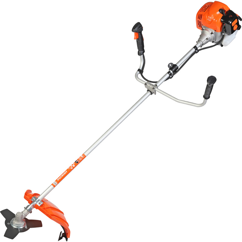 Изображение товара Бензиновый триммер Patriot PT 553 1+1 с ножом и леской 44 см