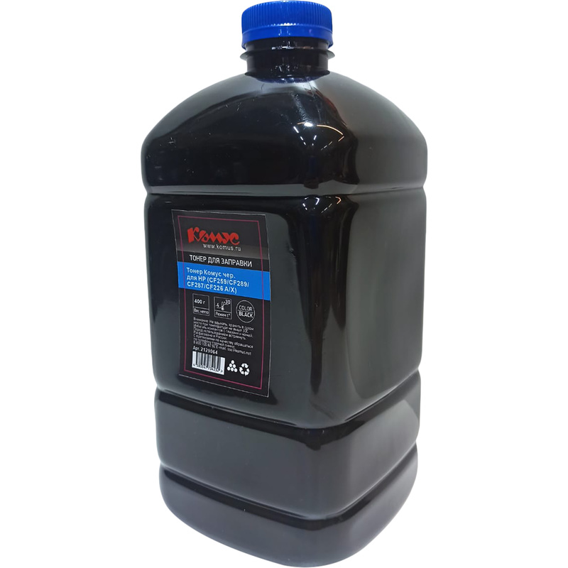 Изображение товара Тонер Комус CF259/CF289/CF287/CF226 A/X для HP черный совместимый 400 г