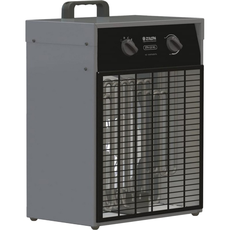 Изображение товара Пушка тепловая Zilon ZTV-15 N1 электрическая для обогрева помещений 150 м2
