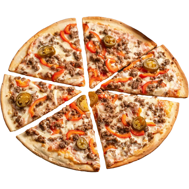 Изображение товара Пицца Вери Хот без глютена с говяжьим фаршем и халапеньо 625 г Россия