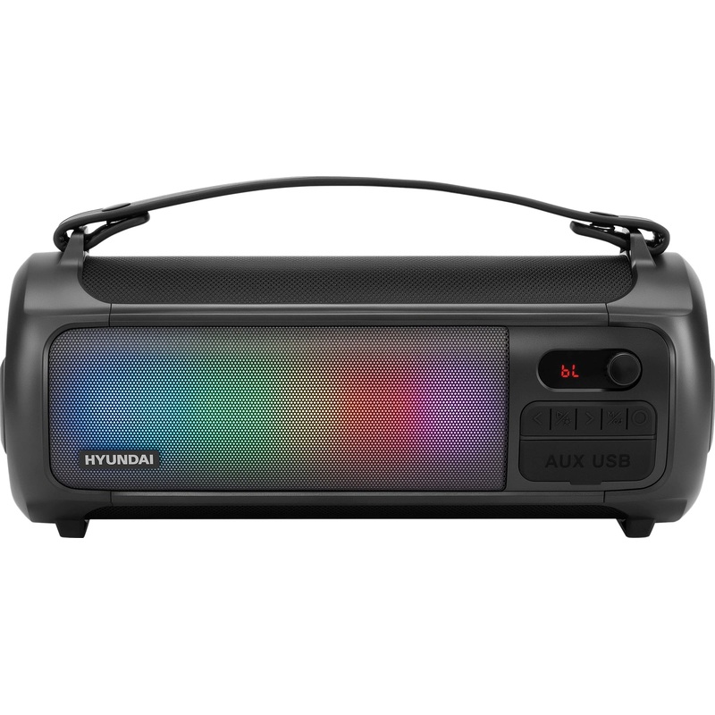 Изображение товара Портативная акустическая система Hyundai H-PS1025 черная Bluetooth 40 Вт