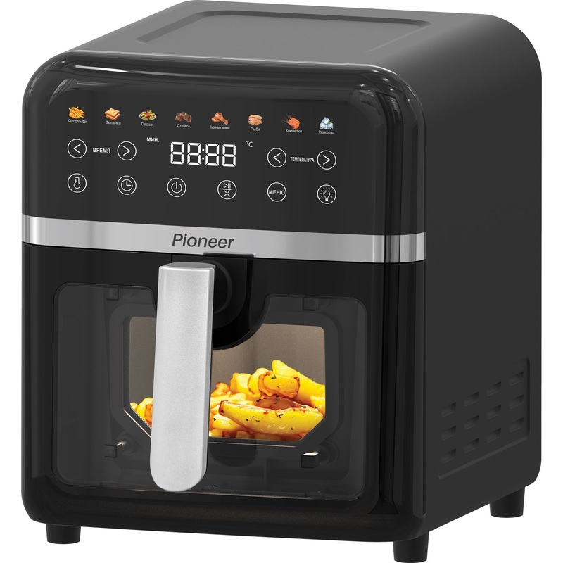 Изображение товара Аэрогриль Pioneer SM520D чёрный с 8 автоматическими программами
