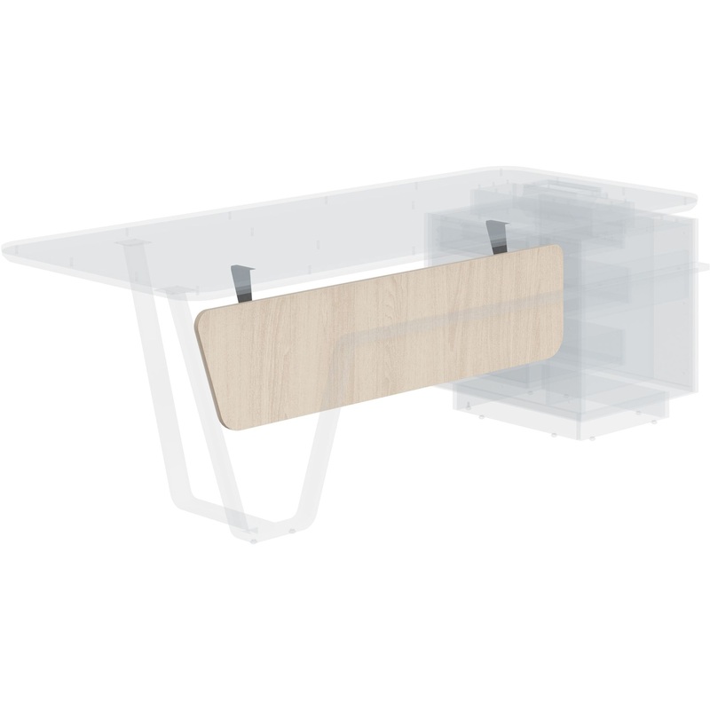 Изображение товара Панель фронтальная для стола Line СФ-577601, дуб светлый/чёрный графит