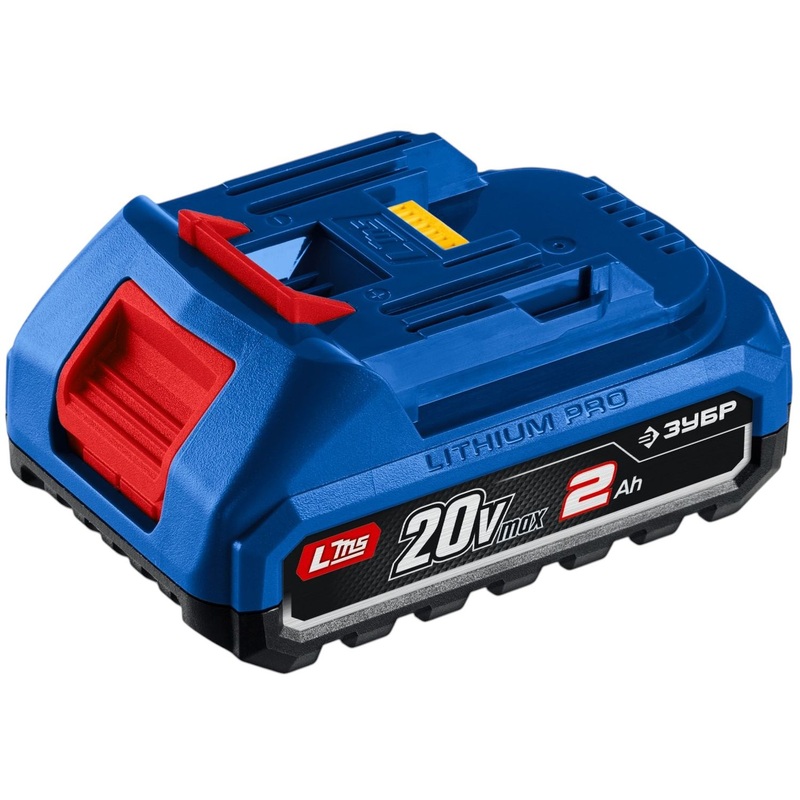 Изображение товара Аккумулятор Зубр Профессионал 20 В 2 Ач Li-ion BP-P-20-2