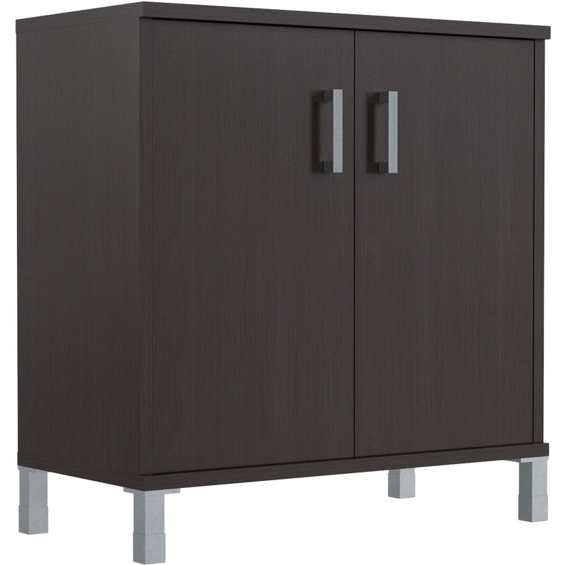 Изображение товара Шкаф для документов Born венге, низкий, 900x450x919 мм