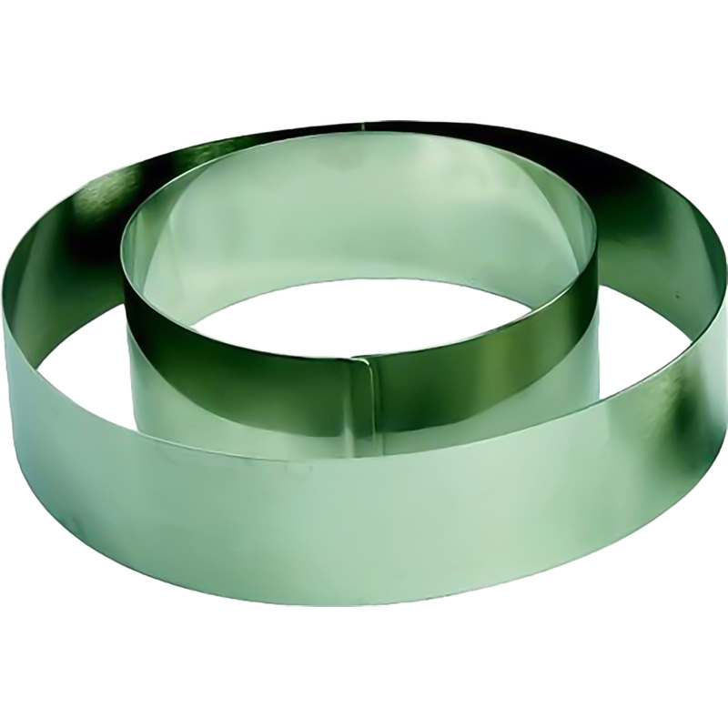 Изображение товара Форма для выпечки Maco круглая из нержавеющей стали 10x10x6 см