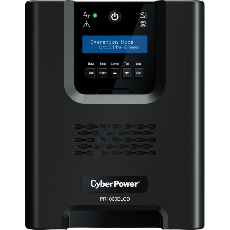 Изображение товара Источник бесперебойного питания CyberPower PR1000ELCD 1000VA