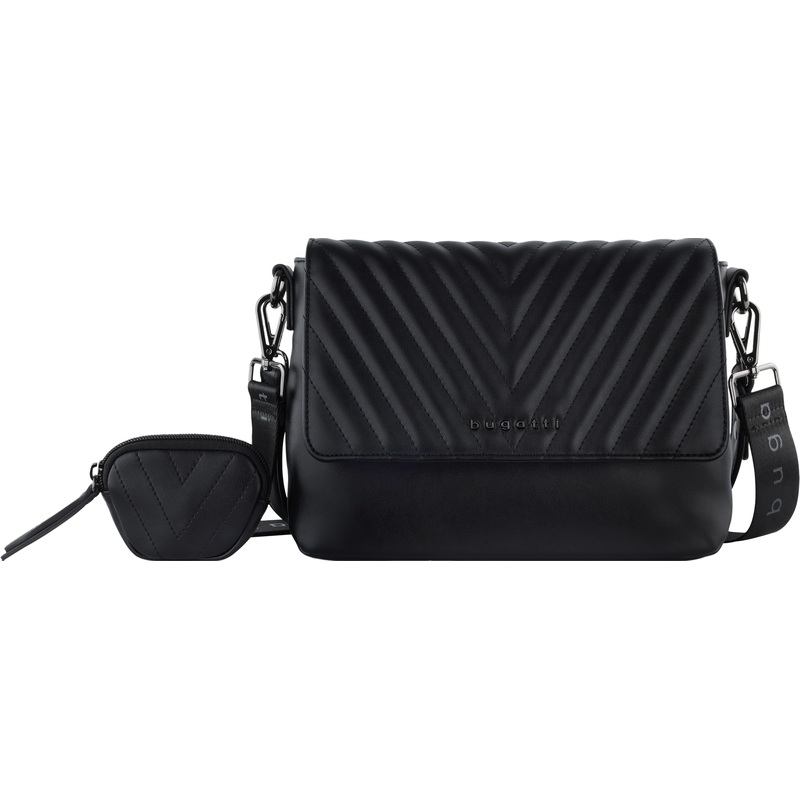 Изображение товара Женская повседневная сумка Bugatti Sira из полиуретана черная