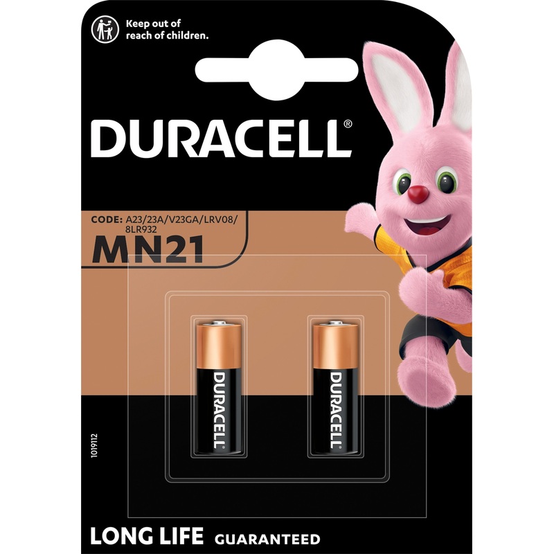 Изображение товара Батарейка MN21 Duracell блистер 2 шт надежный источник питания