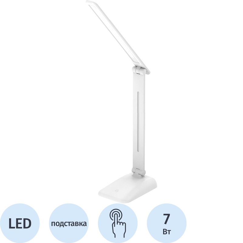 Изображение товара Настольный светильник Ultraflash UF-732 C01 белый с сенсорным управлением
