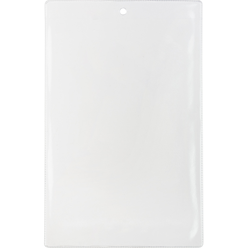 Изображение товара Ценникодержатель подвесной карман А5 прозрачный - 50 штук в упаковке