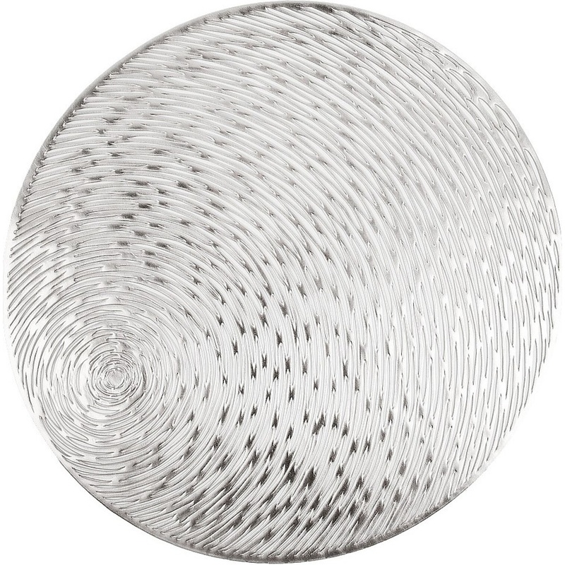 Изображение товара Сервировочные салфетки Nouvelle Daily Аjoure 38x38 см серебристые 4 шт