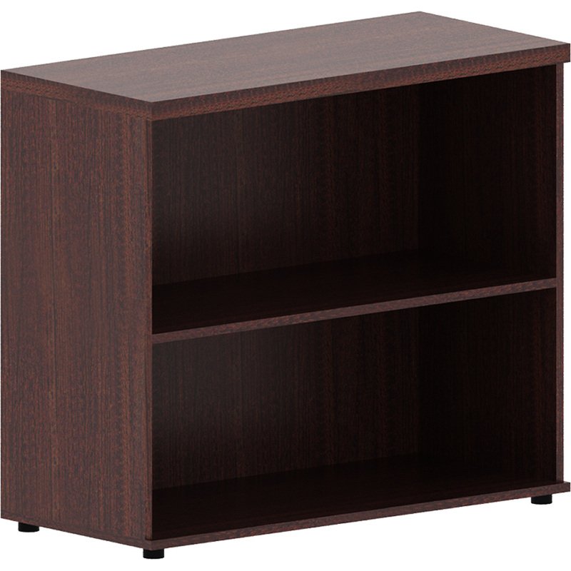 Изображение товара Стеллаж для документов Grand GrO-42 орех тёмный 900x400x780 мм