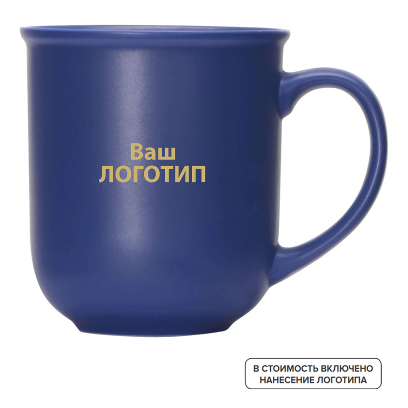 Изображение товара Кружка фарфоровая Susan 380 мл с индивидуальной печатью