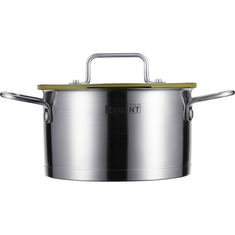 Изображение товара Кастрюля Regent inox Palermo 1.8 л нержавеющая сталь с крышкой
