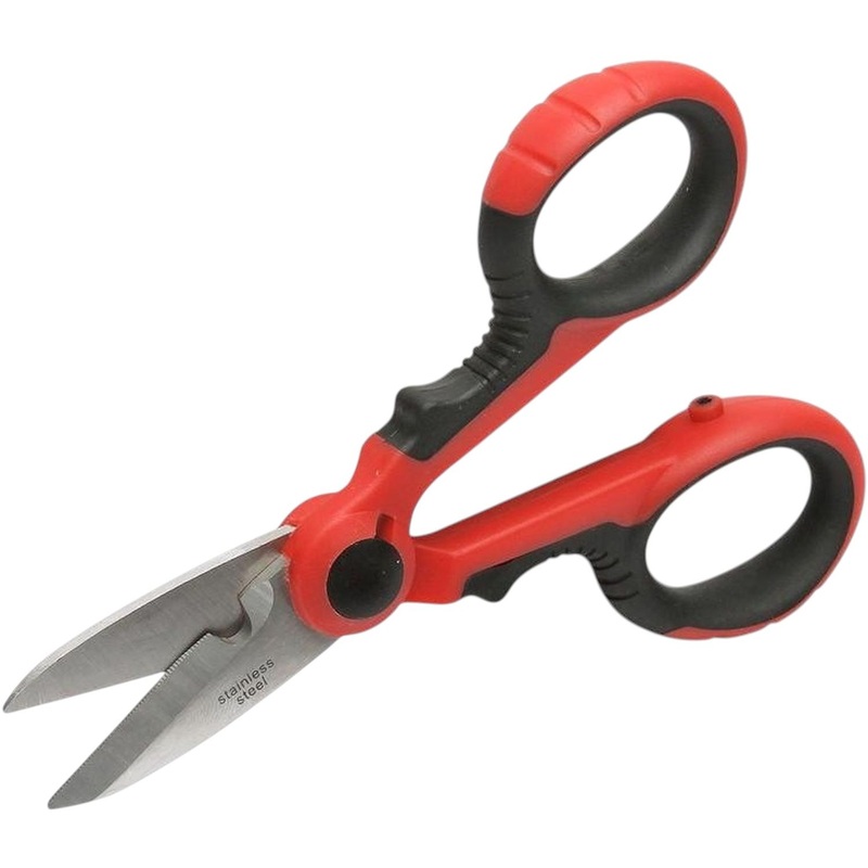 Изображение товара Универсальные ножницы КВТ Профи ES-01 резка проводов и изоляции компактные