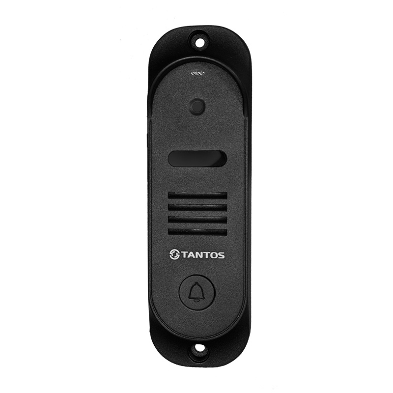 Изображение товара Вызывная панель Tantos Stich черная с видеокамерой 1.23 Мп для видеодомофонии
