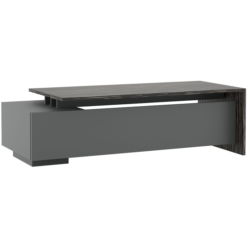 Изображение товара Стол письменный SS Dali 102 R DLI37210212R эбен антрацит