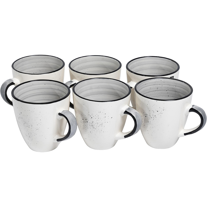 Изображение товара Кружка Elrington Графитовый Бриз керамическая 400 мл (6 штук в упаковке)