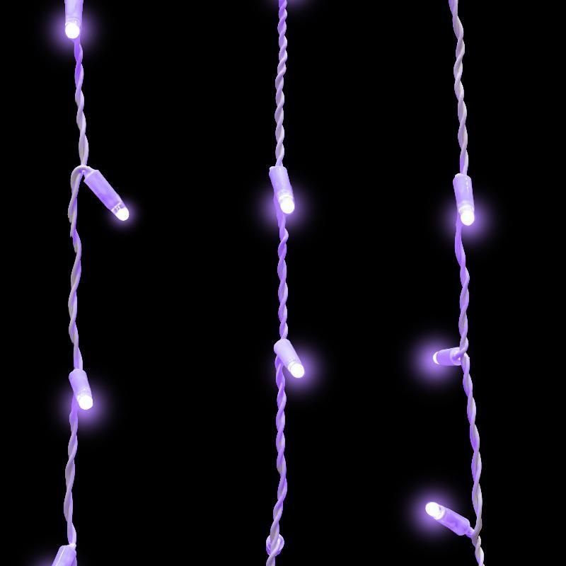 Изображение товара Гирлянда светодиодная уличная Neon-Night Айсикл бахрома синий свет 176 светодиодов 4.8 м