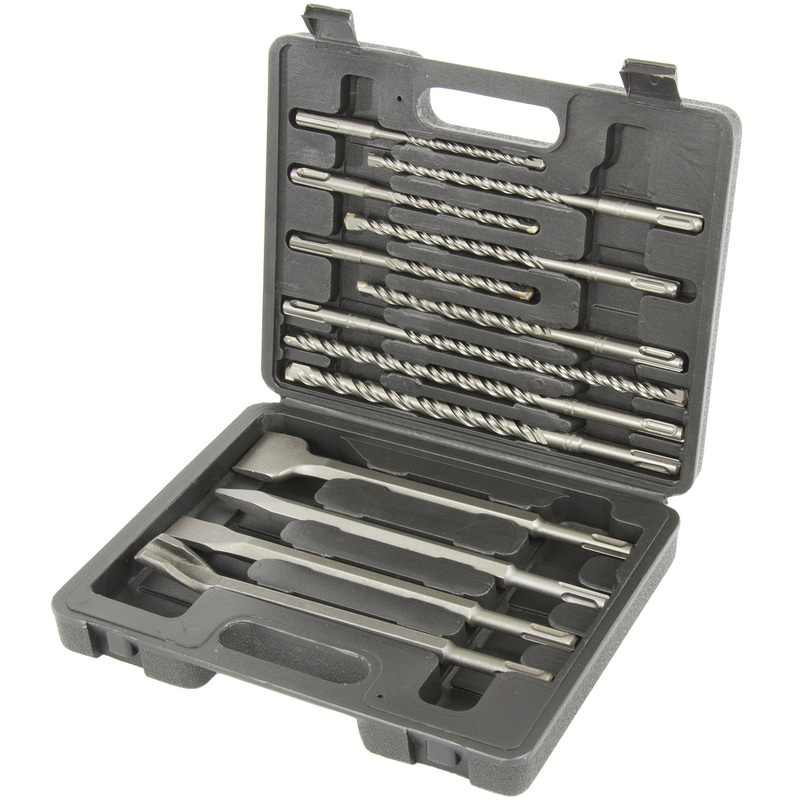 Изображение товара Набор буров Matrix SDS-plus 13 предметов для перфоратора 71098