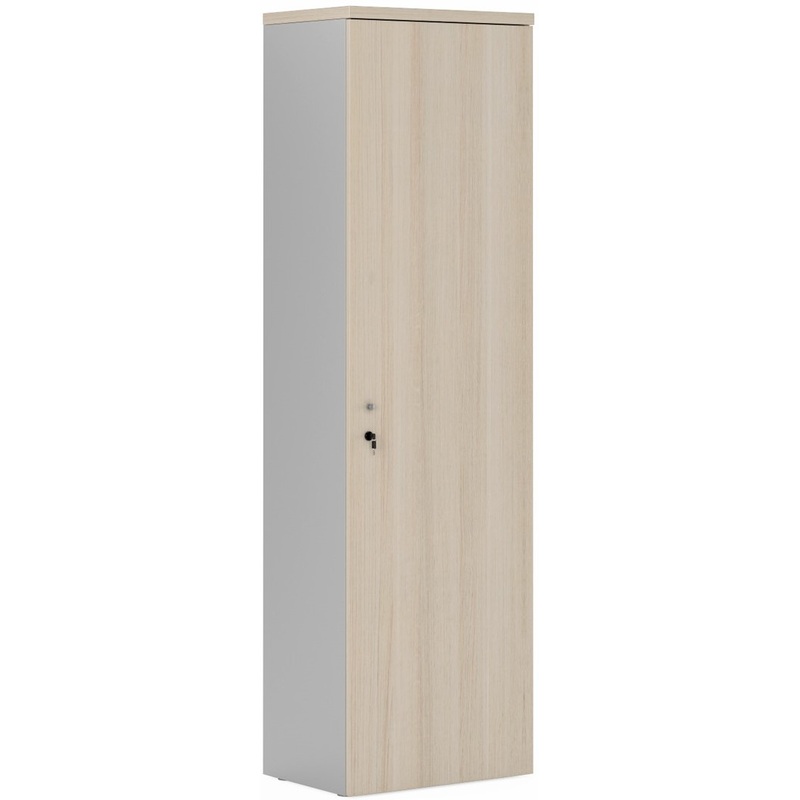 Изображение товара Гардероб Flash дуб 600х420х2069 мм классический стиль со штангой и полками