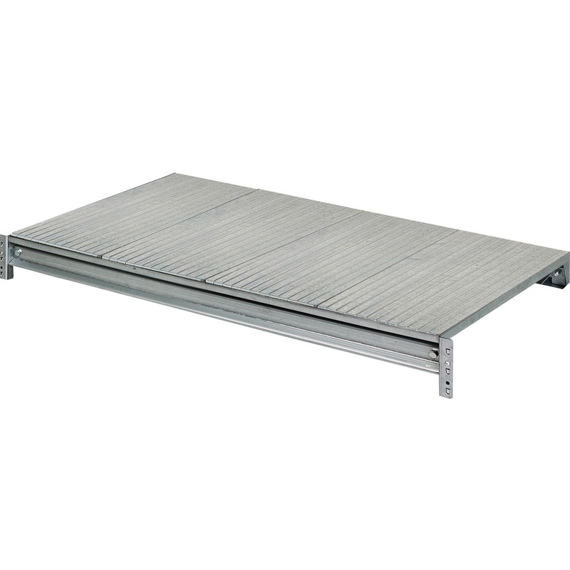 Изображение товара Настил к полке стеллажа Steller оцинкованный 1200х600 мм, 4 штуки