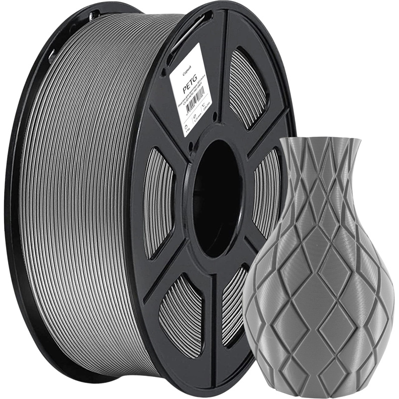 Изображение товара Пластик PETG Cactus серый матовый 1.75 мм для 3D-принтера 1 кг