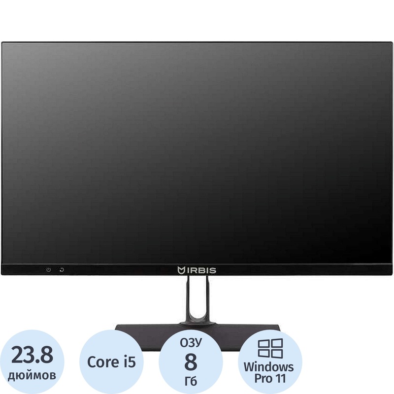Изображение товара Моноблок Irbis Smart AIO MB2389_3 с диагональю 23.8 дюйма и Intel Core i5